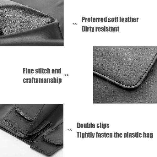 Qualitell Car Trash Bag Leak-Proof with Auto Magnetic Switch PVC Leather Seat Hanging Garbage Storage Pocket for Travelling Outdoor and Vehicle(Black)
Qualitell Car Trash Bag Leak-Proof with Auto Magnetic Switch PVC Leather Seat Hanging Garbage Storage Pocket for Travelling Outdoor and Vehicle(Black)