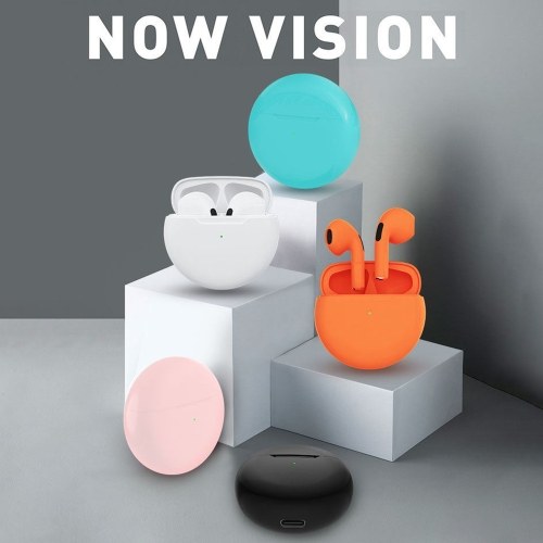 Pro 6 Stereo BT Earphones Touch-control Wireless Earphoens for HD Call Music With Intelligent Popup Window/Free Renaming/GPS Positioning Compatible with iOS/Android/Wins
Pro 6 Stereo BT Earphones Touch-control Wireless Earphoens for HD Call Music With Intelligent Popup Window/Free Renaming/GPS Positioning Compatible with iOS/Android/Wins