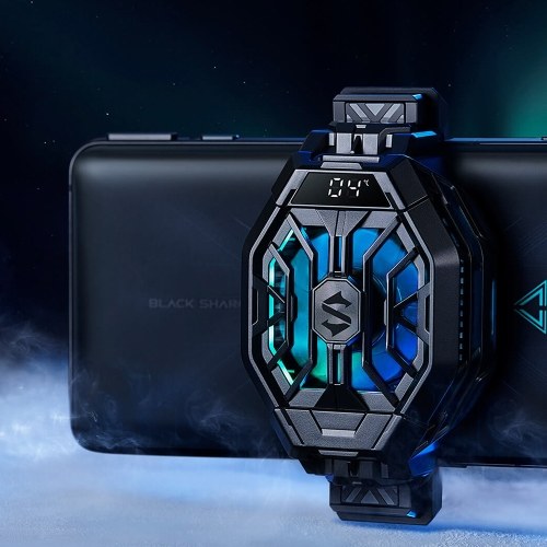 Black Shark Mobile Phone Cooler 2 Pro Phone Cooler Radiator for 2.63-3.46 inches iOS/Android Gaming Phone/Smartphone Semiconductor Heatsink Cooling Fan
Black Shark Mobile Phone Cooler 2 Pro Phone Cooler Radiator for 2.63-3.46 inches iOS/Android Gaming Phone/Smartphone Semiconductor Heatsink Cooling Fan
