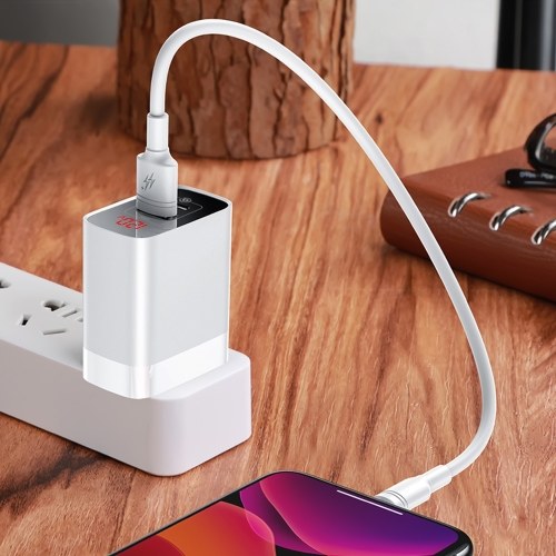 Baseus Mirror Lake PPS Digital Display 18W quick Charger A+C Compatible with iPhone 12/12 Mini/12 Pro Max Samsung Galaxy Xiaomi
Baseus Mirror Lake PPS Digital Display 18W quick Charger A+C Compatible with iPhone 12/12 Mini/12 Pro Max Samsung Galaxy Xiaomi