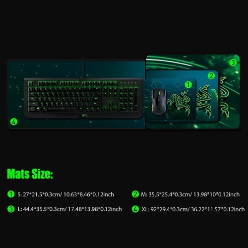 Razer Goliathus Series Mouse Pad Computer Professional Game Desk Mousepad Keyboard Mat for Warcraft Dota LOL Razer Goliathus Extended Chroma - Pink 36.22*11.57in
Razer Goliathus Series Mouse Pad Computer Professional Game Desk Mousepad Keyboard Mat for Warcraft Dota LOL Razer Goliathus Extended Chroma - Pink 36.22*11.57in