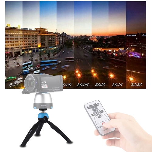 PULUZ Pocket Mini Tripod Mount with 360-Degree Rotable Ball Head & Phone Clamp for Smartphone GoPro DSLR Camera
PULUZ Pocket Mini Tripod Mount with 360-Degree Rotable Ball Head & Phone Clamp for Smartphone GoPro DSLR Camera