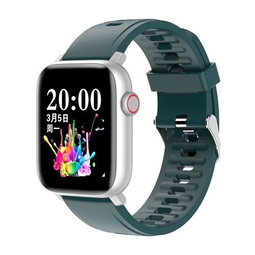 SE02 Smart Bracelet Sports Watch 1.54-Inch IPS Screen BT4.0 Fitness Tracker IP67 Waterproof Sleep/Heart Rate/Blood Pressure Monitor Multiple Sports Mode Notification/Call/Sedentary Reminder Custom Dial Remote Camera/Music Control Compatible with Android i
SE02 Smart Bracelet Sports Watch 1.54-Inch IPS Screen BT4.0 Fitness Tracker IP67 Waterproof Sleep/Heart Rate/Blood Pressure Monitor Multiple Sports Mode Notification/Call/Sedentary Reminder Custom Dial Remote Camera/Music Control Compatible with Android i