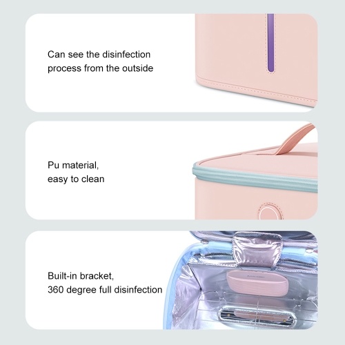 59S UV Light Sterilizing Bag P26 Sanitizing UV Light Cleaner Portable Multifunctional UVC LED Sterilizer Bag Bottle Phone Sterilizer
59S UV Light Sterilizing Bag P26 Sanitizing UV Light Cleaner Portable Multifunctional UVC LED Sterilizer Bag Bottle Phone Sterilizer