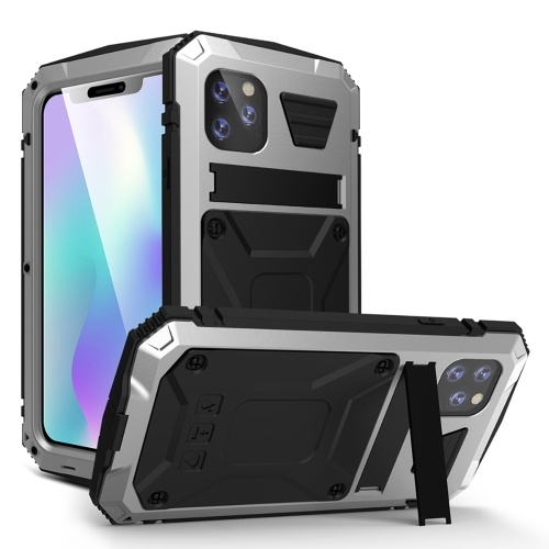 Heavy Duty Phone Cover Metal Case IP54 Waterproof Shockproof Anti-drop Mobile Phone Shell Case Compatible with iphone 11 pro max
Heavy Duty Phone Cover Metal Case IP54 Waterproof Shockproof Anti-drop Mobile Phone Shell Case Compatible with iphone 11 pro max