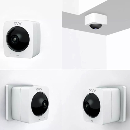 Global Version Xiaovv Smart Panoramic Camera Outdoor Camera 360° 1080P HD IP High Definition Infrared Night Vision Home Security Cameras Working With APP
Global Version Xiaovv Smart Panoramic Camera Outdoor Camera 360° 1080P HD IP High Definition Infrared Night Vision Home Security Cameras Working With APP