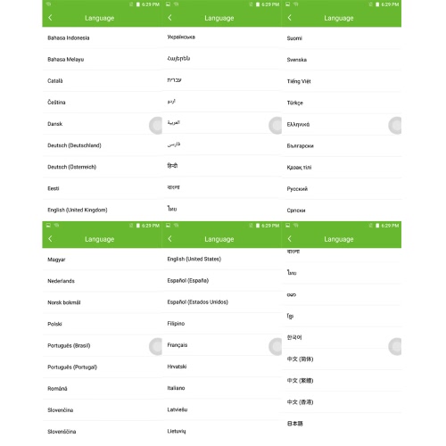 LEAGOO T1 Plus Smartphone 4G MTK6737 1.3GHz 2.5D 5.5 Inches HD 1280 * 720 Pixels Screen Android 6.0 3G+16G 13MP+13MP Dual Cameras 7.5mm Ultra-thin Metal Body 0.19s Fingerprint Unlock Smart Gesture
LEAGOO T1 Plus Smartphone 4G MTK6737 1.3GHz 2.5D 5.5 Inches HD 1280 * 720 Pixels Screen Android 6.0 3G+16G 13MP+13MP Dual Cameras 7.5mm Ultra-thin Metal Body 0.19s Fingerprint Unlock Smart Gesture