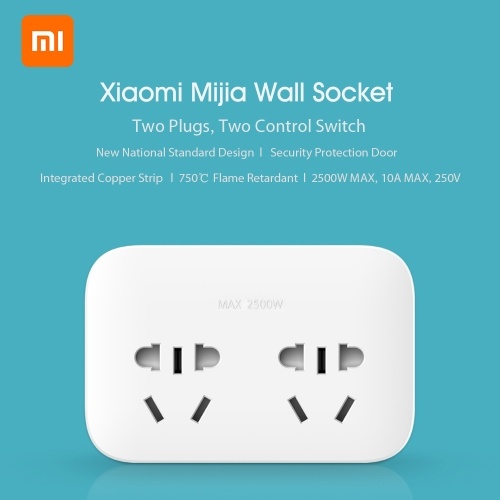 Xiaomi Mijia Wall Socket Power Strip Converter Power Adapter AU EU US Plug Convert Socket 2500W 250V CXZ01 For Home Office
Xiaomi Mijia Wall Socket Power Strip Converter Power Adapter AU EU US Plug Convert Socket 2500W 250V CXZ01 For Home Office