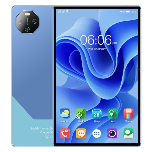 Планшет E70 Pro Android 13 с экраном высокой четкости 10,1 дюйма, восьмиядерным процессором, 8 ГБ + 128 ГБ, двойной камерой, аккумулятором 6500 мАч, мощным планшетом с высокой производительностью
Планшет E70 Pro Android 13 с экраном высокой четкости 10,1 дюйма, восьмиядерным процессором, 8 ГБ + 128 ГБ, двойной камерой, аккумулятором 6500 мАч, мощным планшетом с высокой производительностью