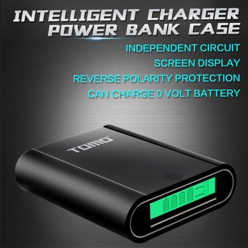TOMO M4 Battery Charger 4*18650 Power Bank External USB Charger with Intelligent LCD Display for iPhone X Samsung S8 Note 8
TOMO M4 Battery Charger 4*18650 Power Bank External USB Charger with Intelligent LCD Display for iPhone X Samsung S8 Note 8