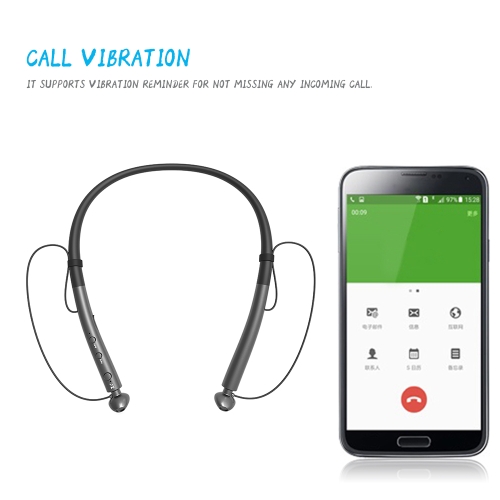 BT V4.2 Headset Wireless Neckband Headphones Earbuds Magnetic Design Stereo Sport Running Earphone with Noise Cancelling Mic for iPhone Android and Other BT-Enabled Devices
BT V4.2 Headset Wireless Neckband Headphones Earbuds Magnetic Design Stereo Sport Running Earphone with Noise Cancelling Mic for iPhone Android and Other BT-Enabled Devices