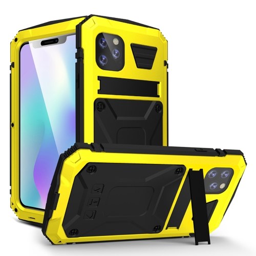 Heavy Duty Phone Cover Metal Case IP54 Waterproof Shockproof Anti-drop Mobile Phone Shell Case Compatible with iphone 11 pro max
Heavy Duty Phone Cover Metal Case IP54 Waterproof Shockproof Anti-drop Mobile Phone Shell Case Compatible with iphone 11 pro max