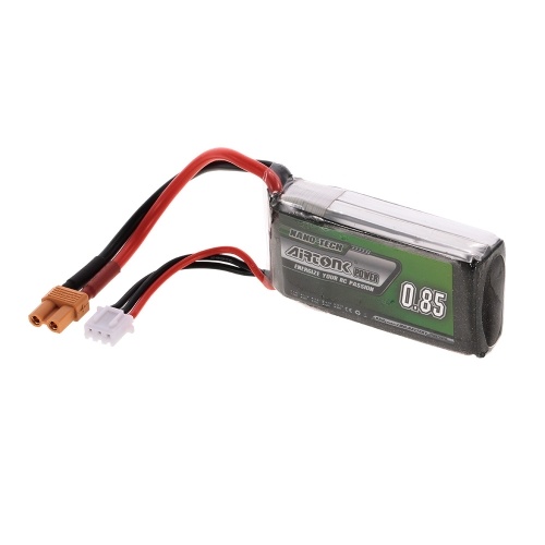 7.4V 850mAh 30C 2S Аккумуляторная Li-Po батарея с XT30 Plug для RC Drone Airplane Car Truck
7.4V 850mAh 30C 2S Аккумуляторная Li-Po батарея с XT30 Plug для RC Drone Airplane Car Truck