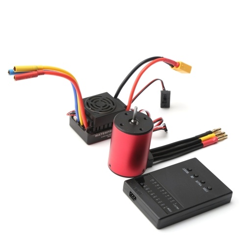 S3650 4300KV Бесколлекторный двигатель 60A Бесколлекторный ESC XT60 Plug Замена карты программирования для автомобиля Tamiya 1/8/1/10
S3650 4300KV Бесколлекторный двигатель 60A Бесколлекторный ESC XT60 Plug Замена карты программирования для автомобиля Tamiya 1/8/1/10