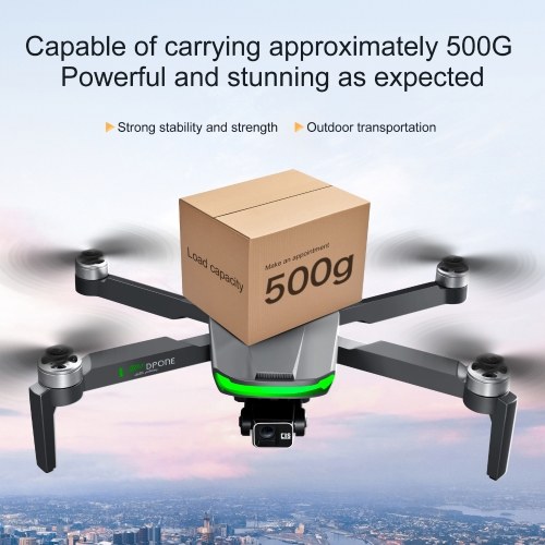 YLR/C S155 GPS 5G WiFi 6KM Repeater FPV 2.7K HD ESC Camera 3-Axis EIS Gimbal Remote Control Drone with Storage Bag - Without Obstacle Avoider
YLR/C S155 GPS 5G WiFi 6KM Repeater FPV 2.7K HD ESC Camera 3-Axis EIS Gimbal Remote Control Drone with Storage Bag - Without Obstacle Avoider