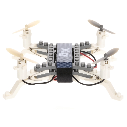 XG171G 0,3-мегапиксельная камера Wifi FPV DIY Building Block Drone Height Hold One Key Return Clip Quadcopter Toy
XG171G 0,3-мегапиксельная камера Wifi FPV DIY Building Block Drone Height Hold One Key Return Clip Quadcopter Toy