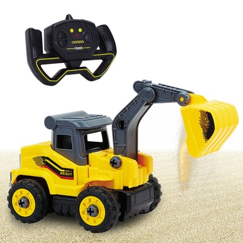 2.4Ghz RC Excavator Construction Vehicle Toy Electric Truck Digger Car for Children RC Car DIY Educational Toy
2.4Ghz RC Excavator Construction Vehicle Toy Electric Truck Digger Car for Children RC Car DIY Educational Toy