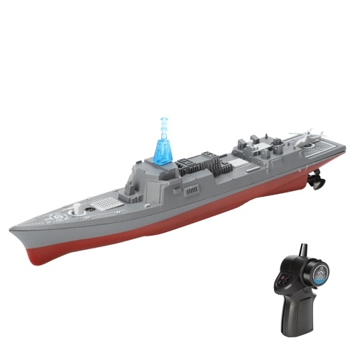 2.4G Remote Control Boat Waterproof High-Speed Simulation Ship Warship Model Rechargeable Mini Battleship Toy
2.4G Remote Control Boat Waterproof High-Speed Simulation Ship Warship Model Rechargeable Mini Battleship Toy