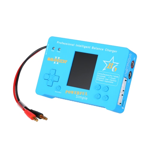 WARRIOR B6 CPUD 150W LiPo Li-ion LiFe NiMH NiCd Pb Батарея Профессиональное интеллектуальное зарядное устройство / разрядник для RC Drone Вертолетная лодка
WARRIOR B6 CPUD 150W LiPo Li-ion LiFe NiMH NiCd Pb Батарея Профессиональное интеллектуальное зарядное устройство / разрядник для RC Drone Вертолетная лодка