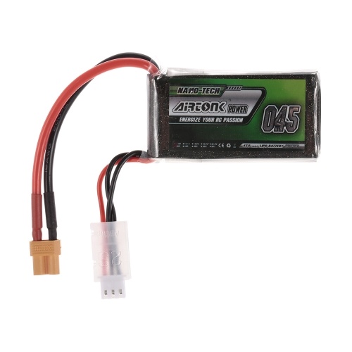 7.4V 450mAh 30C 2S Аккумуляторная Li-Po батарея с XT30 Plug для RC Racing Drone Quadcopter Вертолет Самолет Автомобильный грузовик
7.4V 450mAh 30C 2S Аккумуляторная Li-Po батарея с XT30 Plug для RC Racing Drone Quadcopter Вертолет Самолет Автомобильный грузовик