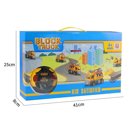 18Pcs DIY Building Blocks Car 1/18 инфракрасный пульт дистанционного управления RC автомобиль трейлер игрушка подарок на Рождество подарок для детей
18Pcs DIY Building Blocks Car 1/18 инфракрасный пульт дистанционного управления RC автомобиль трейлер игрушка подарок на Рождество подарок для детей