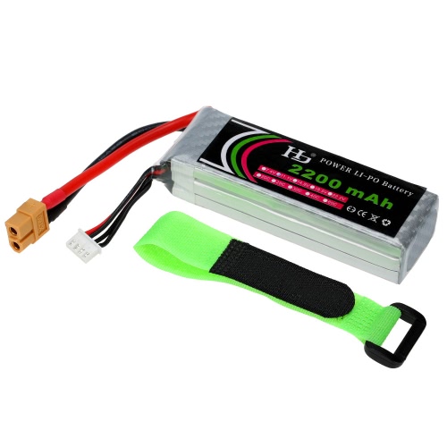 11.1V 2200mAh 25C 3S LiPo Аккумулятор с XT60 Plug для RC Quadcopter Самолет Вертолет Автомобиль Грузовик Лодка Хобби
11.1V 2200mAh 25C 3S LiPo Аккумулятор с XT60 Plug для RC Quadcopter Самолет Вертолет Автомобиль Грузовик Лодка Хобби