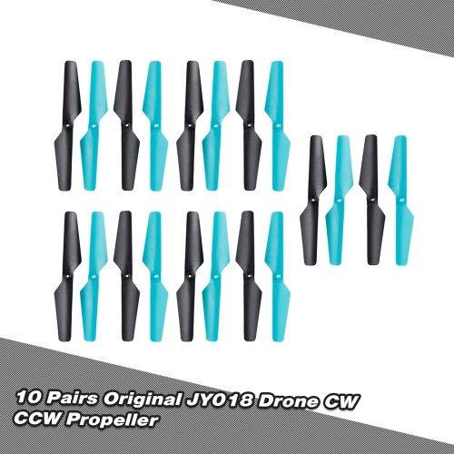 10 Pairs Original JUN YI TOYS Propeller CW CCW for JY018 Foldable Selfie Drone G-Sensor Quadcopter
10 Pairs Original JUN YI TOYS Propeller CW CCW for JY018 Foldable Selfie Drone G-Sensor Quadcopter