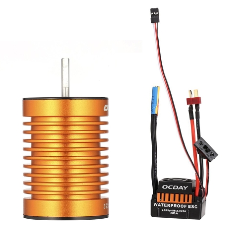 OCDAY 10T 3930KV 4 полюса Бессенсорный бесщеточный двигатель и водонепроницаемый бесконтактный бесконтактный автомобиль ESC без капота для 1/10 RC Car Truck Boat
OCDAY 10T 3930KV 4 полюса Бессенсорный бесщеточный двигатель и водонепроницаемый бесконтактный бесконтактный автомобиль ESC без капота для 1/10 RC Car Truck Boat