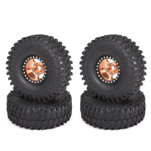 4PCS Crawler RC Tires with Metal Rim Compatible with AXIAL SCX10 90046 traxxas TRX4 RC4WD D90 hsp redcat tamiya hpi 1/10 RC Rock Crawler
4PCS Crawler RC Tires with Metal Rim Compatible with AXIAL SCX10 90046 traxxas TRX4 RC4WD D90 hsp redcat tamiya hpi 1/10 RC Rock Crawler