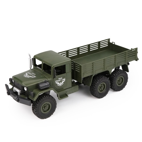 JJR / C Q63 1:16 RC Автомобиль внедорожник Военный грузовик 2.4G 6WD автомобиль с головными огнями 500g Загрузить RC Pickup Car Gift
JJR / C Q63 1:16 RC Автомобиль внедорожник Военный грузовик 2.4G 6WD автомобиль с головными огнями 500g Загрузить RC Pickup Car Gift