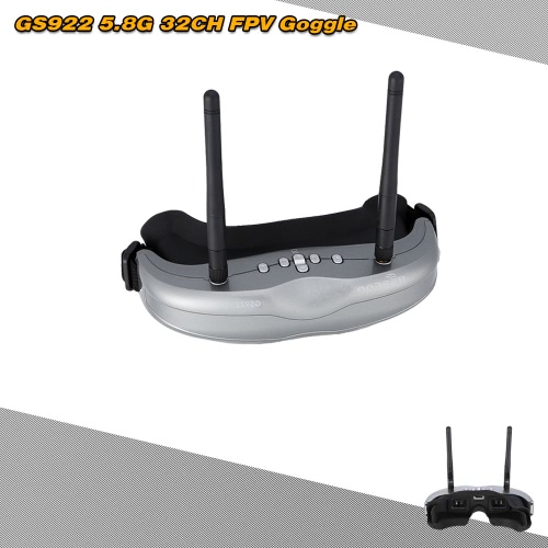 Оригинальные BOSCAM GS922 5,8 Г 32CH FPV двойной разнообразия бинокулярный видео Goggle
Оригинальные BOSCAM GS922 5,8 Г 32CH FPV двойной разнообразия бинокулярный видео Goggle