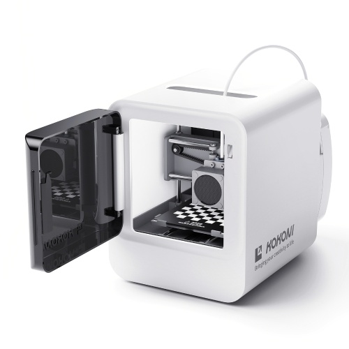 KOKONI EC2 3D Printer Mini Smart Printing Machine with Removable Magnetic Printing Bed Auto Leveling Fully Assembled with 7m White PLA Filament
KOKONI EC2 3D Printer Mini Smart Printing Machine with Removable Magnetic Printing Bed Auto Leveling Fully Assembled with 7m White PLA Filament
