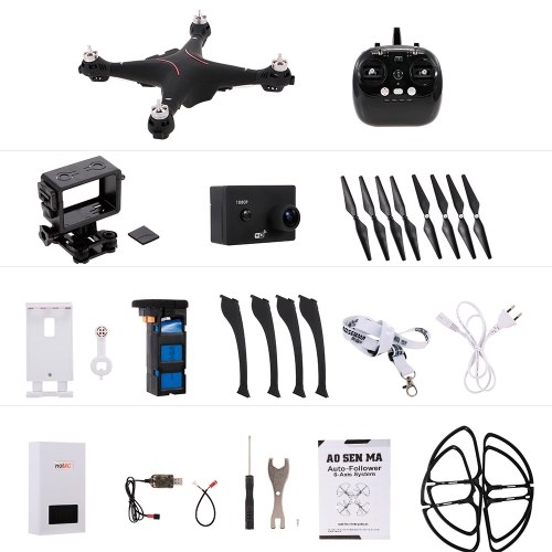 AOSENMA CG037-H Двойной GPS-позиционирование Wifi FPV 5.0MP Широкий угол 1080P Высота над уровнем моря Камера RC Quadcopter
AOSENMA CG037-H Двойной GPS-позиционирование Wifi FPV 5.0MP Широкий угол 1080P Высота над уровнем моря Камера RC Quadcopter