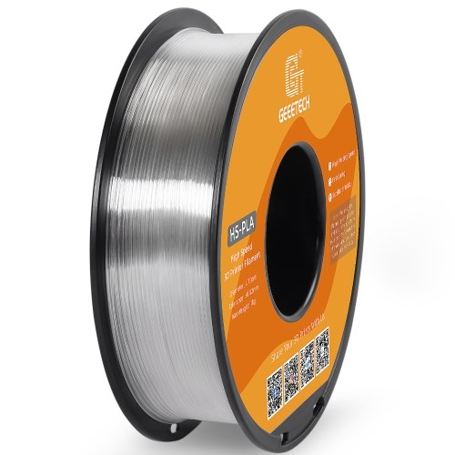 GEEETECH HS-PLA Filament 1.75mm 3D Printing Filament for Most of High Speed 3D Printers 1 kg(2.2lbs)
GEEETECH HS-PLA Filament 1.75mm 3D Printing Filament for Most of High Speed 3D Printers 1 kg(2.2lbs)