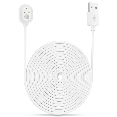 Power Cord for Arlo Ultra 4K UHD Magnetic Chanrging Cable Waterproof Charger With US Plug for Indoor and Outdoor Use 6M/9M 1PCS White
Power Cord for Arlo Ultra 4K UHD Magnetic Chanrging Cable Waterproof Charger With US Plug for Indoor and Outdoor Use 6M/9M 1PCS White