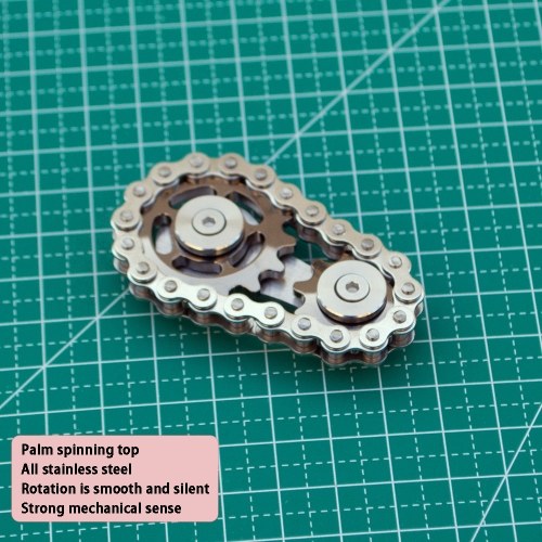Metal Gear Bicycle Chain Decompression Fingertip Chain Gear Chain Decompression Toy(color 1)
Metal Gear Bicycle Chain Decompression Fingertip Chain Gear Chain Decompression Toy(color 1)