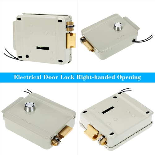 Electric Electrical Door Lock Right-handed Opening For Doorbell Intercom Access Control Security System
Electric Electrical Door Lock Right-handed Opening For Doorbell Intercom Access Control Security System