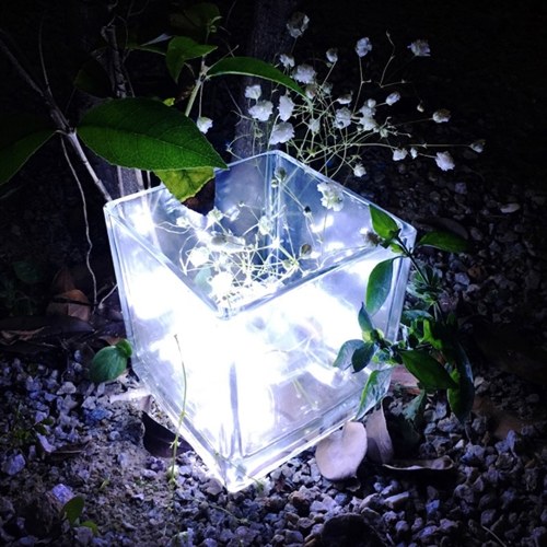 

LED Clear Battery Holder Indoor Outdoor Decoration Festoon Party Christmas Tree Garden Yard Fence Lamp