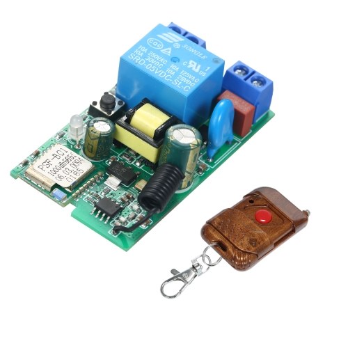 eWeLink DC5V / AC85-250V Wifi Switch RF 433MHz Wireless Relay Module Smart Home Automation Modules
eWeLink DC5V / AC85-250V Wifi Switch RF 433MHz Wireless Relay Module Smart Home Automation Modules
