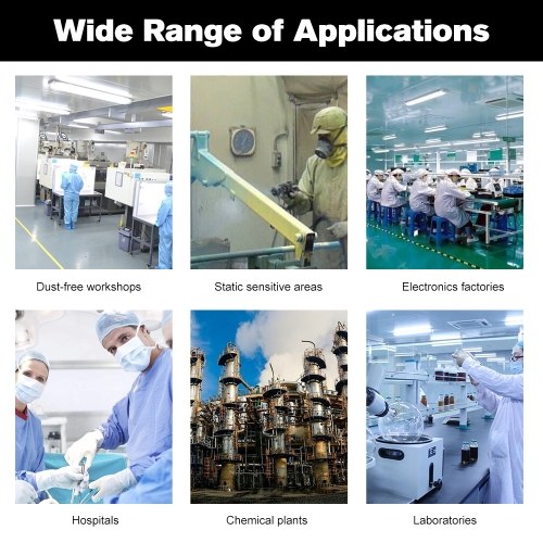 A Suit of Factory Anti-Static Safety Dust-proof Clothes Workwear Clean Room Protective Suit for Food Shop Medical Paint Spraying Workers
A Suit of Factory Anti-Static Safety Dust-proof Clothes Workwear Clean Room Protective Suit for Food Shop Medical Paint Spraying Workers