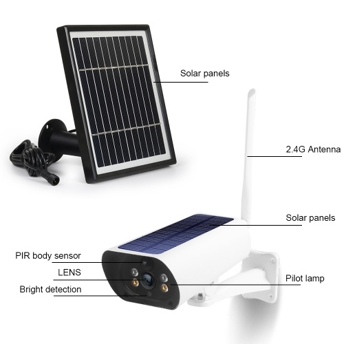 Wifi Solar Camera 1080P Wireless Minitor Plug-in Free Support Adaptive Code Rate Voice Call Remote Wake Two Solar Panel
Wifi Solar Camera 1080P Wireless Minitor Plug-in Free Support Adaptive Code Rate Voice Call Remote Wake Two Solar Panel