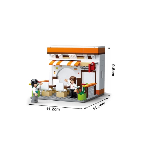 Sluban M38-B0567 134pcs Restaurant Town Series Building Block Construction Toy for Kids
Sluban M38-B0567 134pcs Restaurant Town Series Building Block Construction Toy for Kids