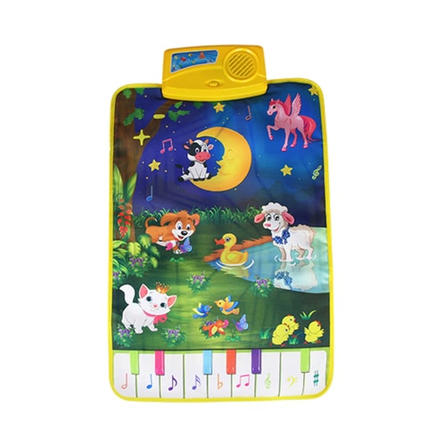 Music Play Mat Learn Singing Carpet Keyboard Piano Blanket Touch Воспроизведение музыки Baby Early Education Kids Gift
Music Play Mat Learn Singing Carpet Keyboard Piano Blanket Touch Воспроизведение музыки Baby Early Education Kids Gift