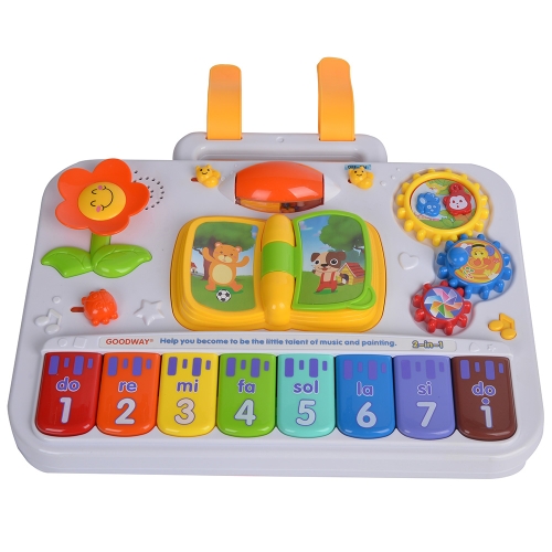 GOODWAY DOVE Baby Learning Table with Drawing Board Learning Desk for Baby Early Education
GOODWAY DOVE Baby Learning Table with Drawing Board Learning Desk for Baby Early Education