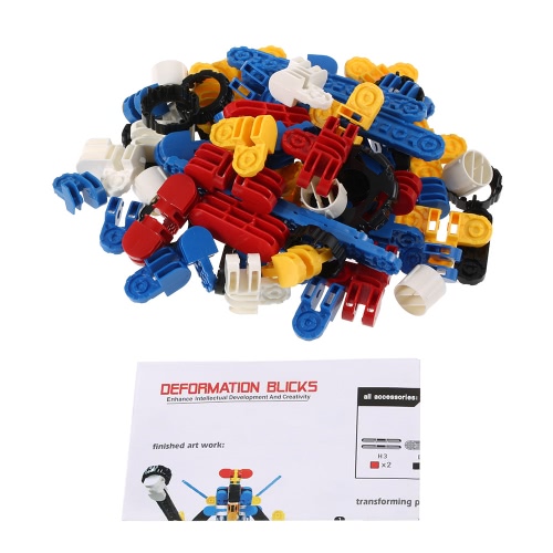 75 Pieces Transformable Construction Blocks Building Blocks 3D Blocks Building Tiles 75 Pieces Transformable Construction Blocks Building Blocks 3D Blocks Building Tiles