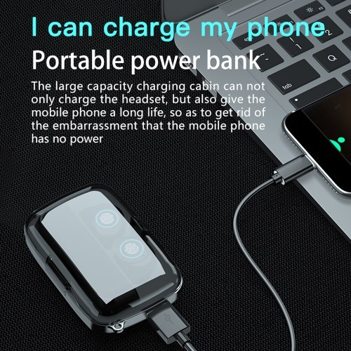 Touching Control Headphones Battery Display Earphone BT Earphones Wireless Headset Waterproof Sports Earbud with Charge Box
Touching Control Headphones Battery Display Earphone BT Earphones Wireless Headset Waterproof Sports Earbud with Charge Box