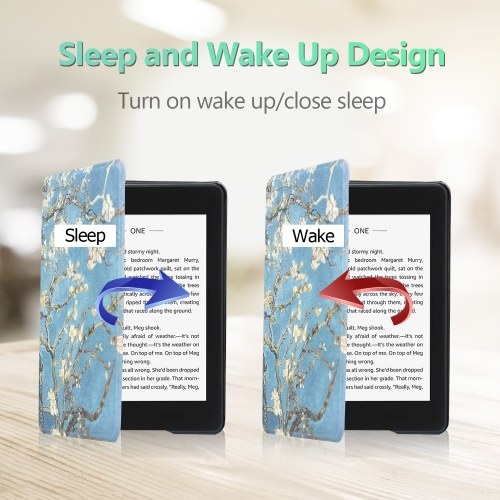 E-book Leather Case for Kindle 658(10th Generation, 2019 Release) - Lightweight Premium PU Leather Protective Cover with Auto Sleep/Wake
E-book Leather Case for Kindle 658(10th Generation, 2019 Release) - Lightweight Premium PU Leather Protective Cover with Auto Sleep/Wake