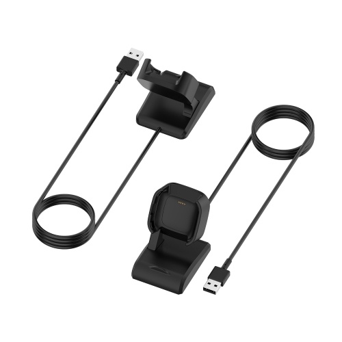 

USB Charger Compatible with Fitbit Versa2 Smart Watch Universal Travel Charging Cable Replacement For Fitbit Versa2 Wireless Replacement Adapter Accessories