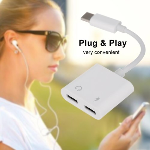 USB C to Type C Audio Headset Adapter USB C Power Charging Port for Huawei Xiaomi OPPO Samsung
USB C to Type C Audio Headset Adapter USB C Power Charging Port for Huawei Xiaomi OPPO Samsung