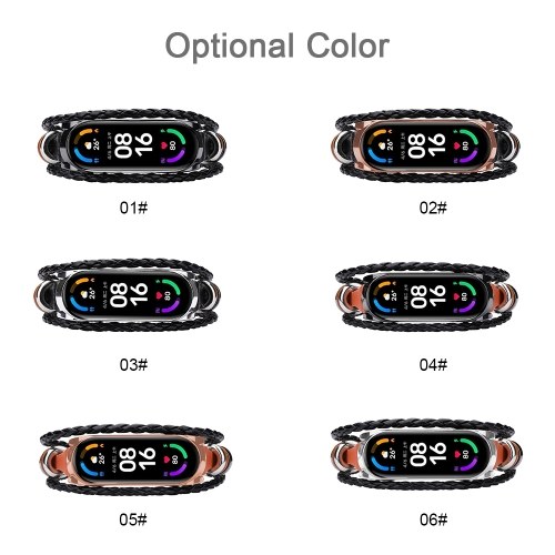Сменный ремешок для Xiaomi Mi Band 6/6 NFC Mi Band 5, умные часы, кожаный шнур с бусинами, этнический стиль, сделай сам, браслет, сменный ремешок для часов
Сменный ремешок для Xiaomi Mi Band 6/6 NFC Mi Band 5, умные часы, кожаный шнур с бусинами, этнический стиль, сделай сам, браслет, сменный ремешок для часов
